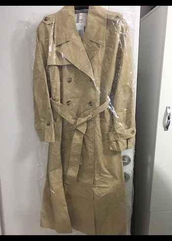 Mango Bej Midi Kadın Trençkot - Görsel 3