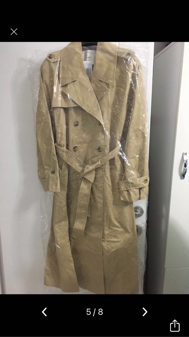 Mango Bej Midi Kadın Trençkot - Görsel 3