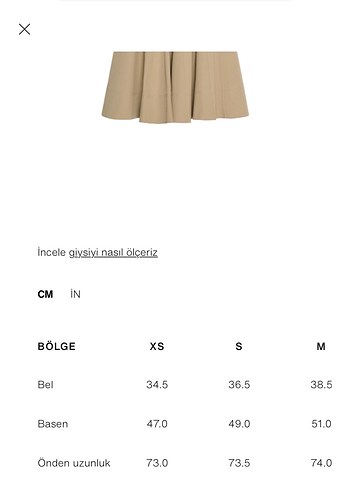 Zara trençkot Salaş Etek - Görsel 6