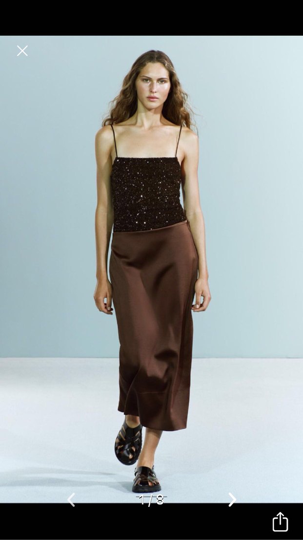 Zara uzun etek - Görsel 2