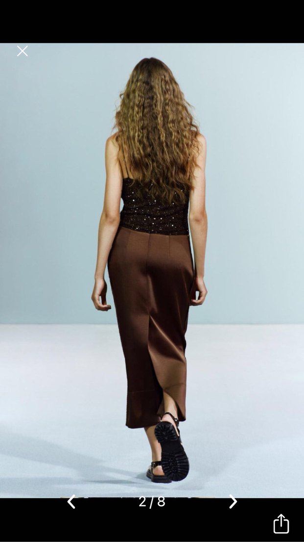 Zara uzun etek - Görsel 3