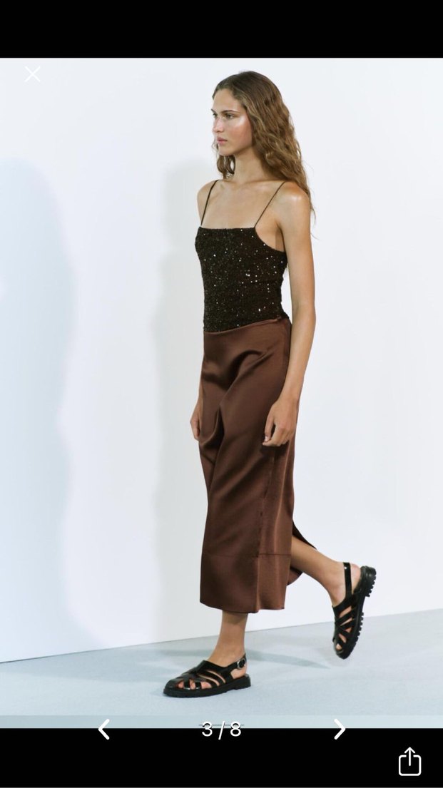 Zara uzun etek - Görsel 4