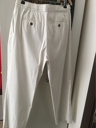 36 Beden beyaz Renk Beymen pantolon