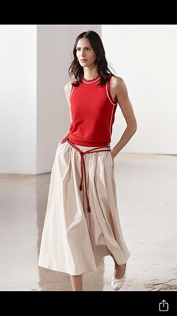 Zara ZW COLLECTION UZUN ETEK