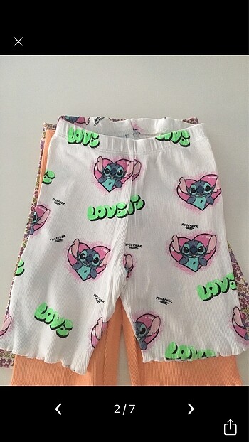 Zara 5 adet Zara, Primark, Benetton tayt