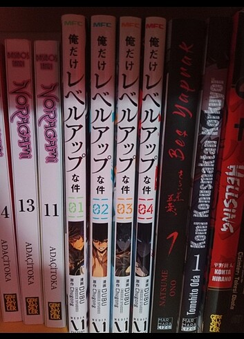 Solo leveling 1-4 Japonca