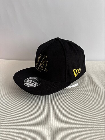 New Era LA Lakers Logolu Unisex Siyah Hip Hop Şapka