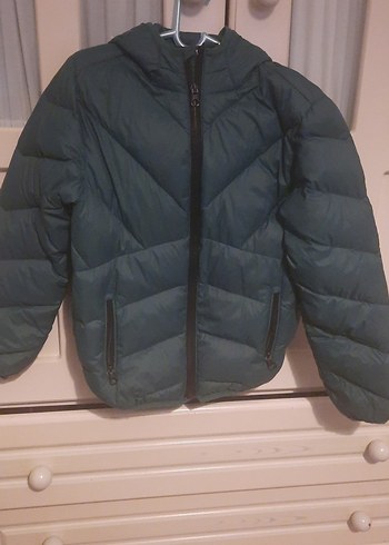 Mango Kids erkek çocuk kapşonlu mont