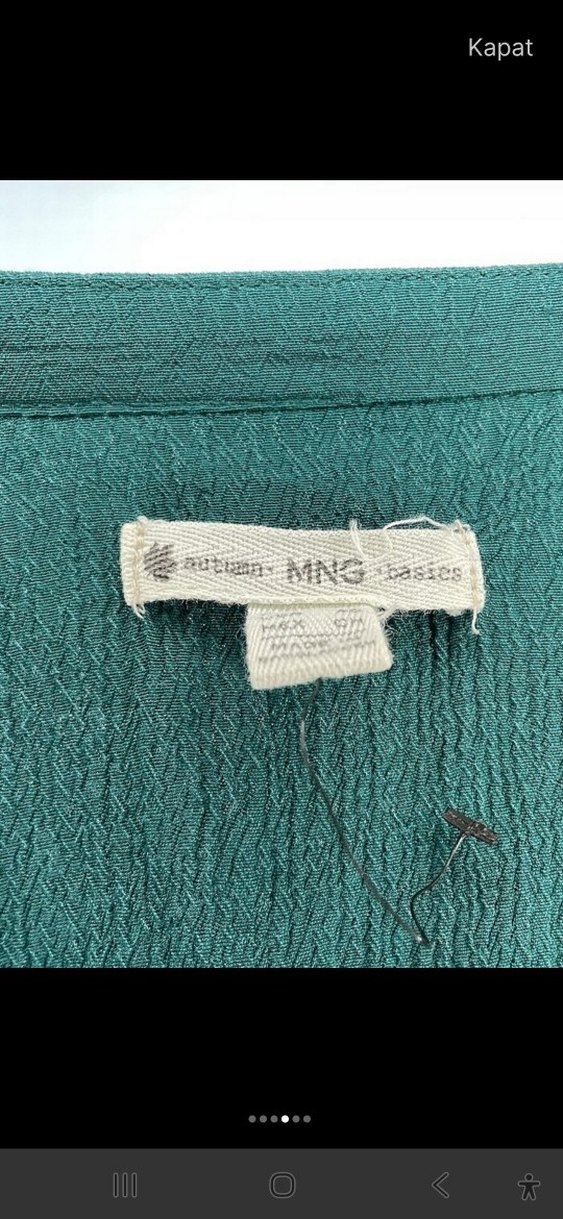 V Yaka Kısa Mini Elbise - Görsel 3