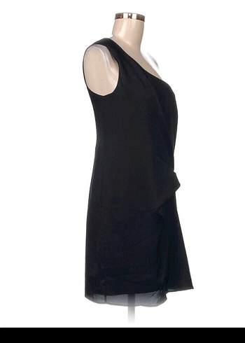 Tek omuz kokteyl Elbisesi - Görsel 5