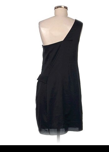 Tek omuz kokteyl Elbisesi - Görsel 4