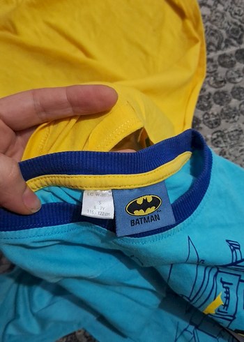 Batman pijama üst pelerinli - Görsel 4