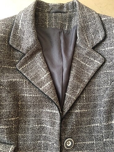 m Beden Blazer ceket etek takımı