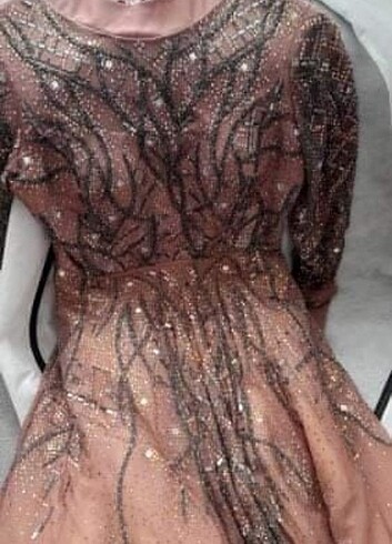 m Beden İhya gece elbisesi