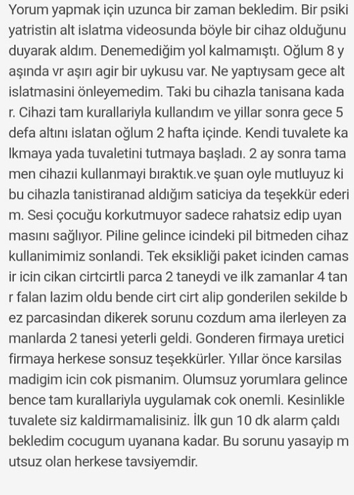 Enürezis cihazı - Görsel 3