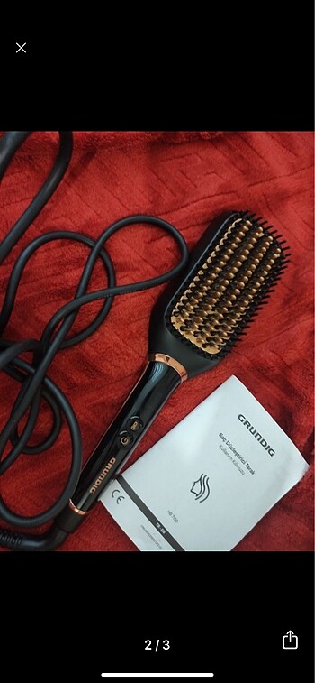 Grundig saç düzlerini tarak