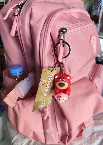 Renkli Pembe Kore model Sırt ve Okul Çantası - Görsel 3
