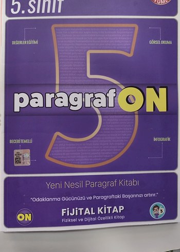5. Sınıf Paragraf ON Yeni Nesil Kitap