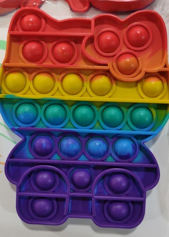 Renkli Pop It Duyusal Oyuncak Seti - Görsel 4