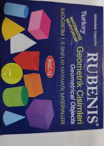 RUBENIS Geometrik Cisimler Matematik Materyali