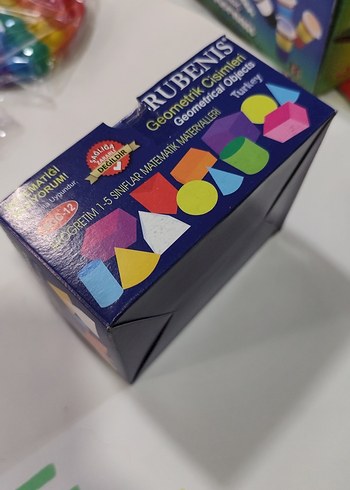 RUBENIS Geometrik Cisimler Matematik Materyali - Görsel 2