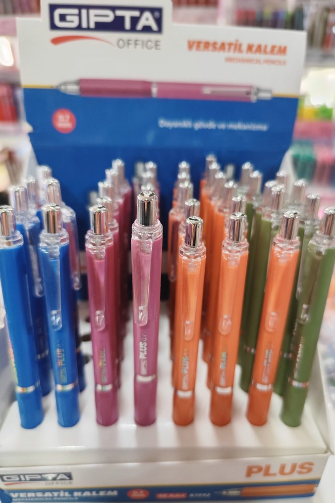 Renkli ıQ Mekanik 07 Kurşun Kalem Seti - Görsel 2