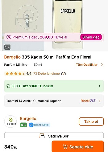 Diğer 335 Bargello kadın parfüm