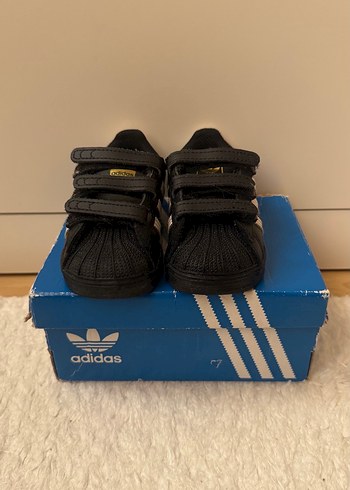 Unisex Çocuk Siyah Adidas Spor Ayakkabı