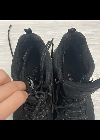 Lumberjack Siyah Bağcıklı kadın Outdoor Botu