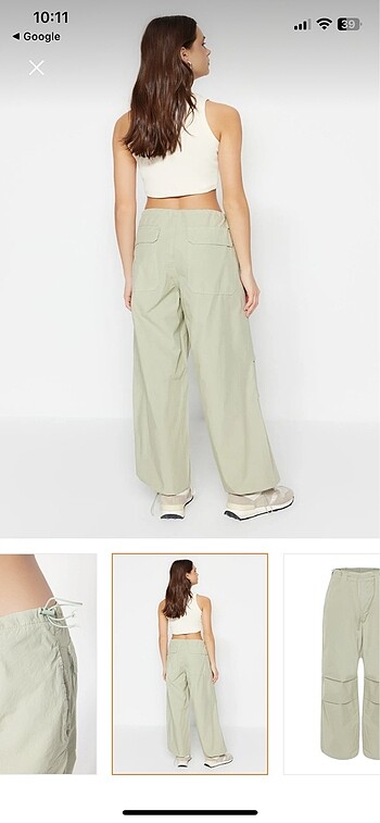Trendyol & Milla Paraşüt pantolon