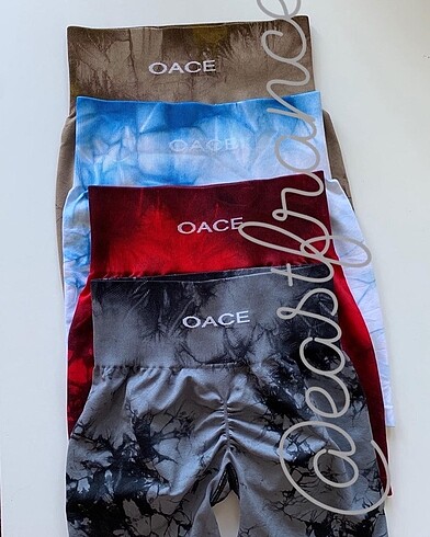 m Beden Oace büzgülü push up batik şort tayt