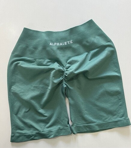 Zara Alphalete push up şort tayt büzgülü model