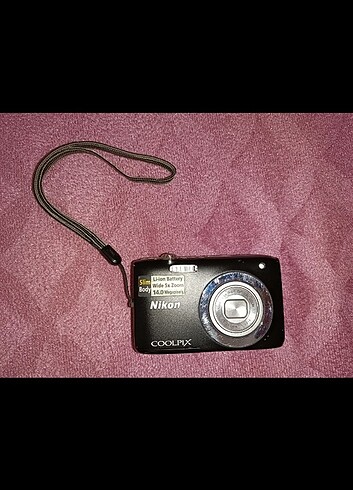 Nikon şarjlı fotoğraf makinesi 