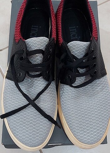 41 Beden gri Renk İnci marka erkek ayakkabısı 