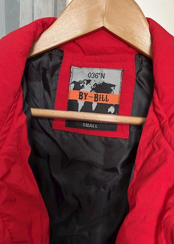 Kırmızı Düğmeli Erkek Street Wear Mont - Görsel 8