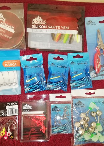 Renkli Silikon Sahte Yem ve Balıkçılık Malzemeleri - Görsel 3