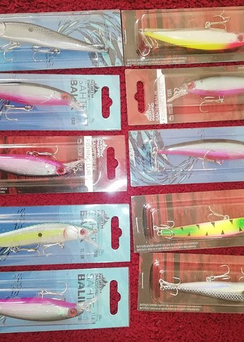 Renkli Çoklu Balıkçılık Yemleri Rapalalar - Görsel 2