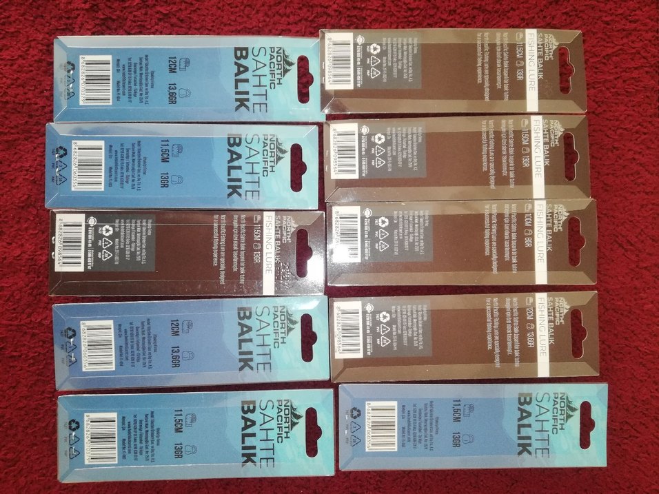 Renkli Çoklu Balıkçılık Yemleri Rapalalar - Görsel 4