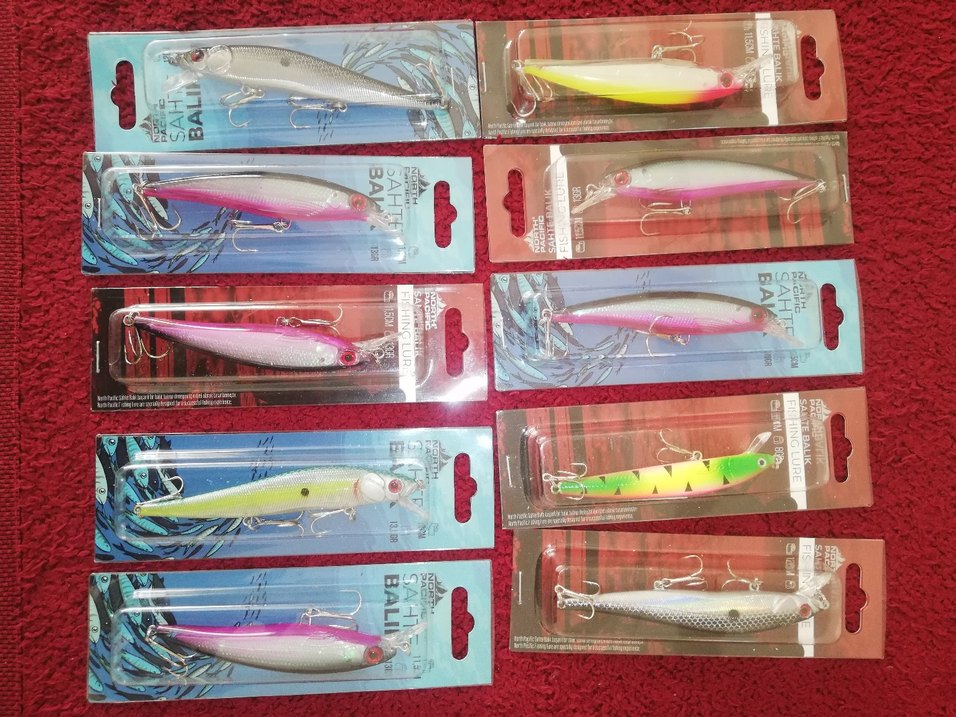 Renkli Çoklu Balıkçılık Yemleri Rapalalar - Görsel 2