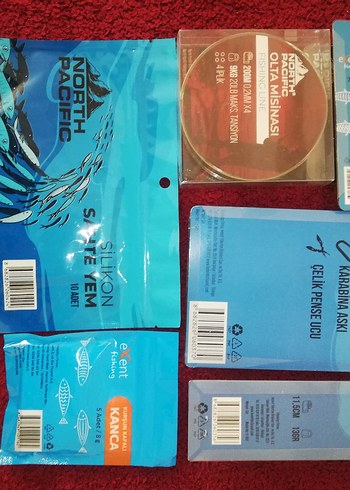 Renkli Balıkçılık Malzemeleri Seti - Görsel 4