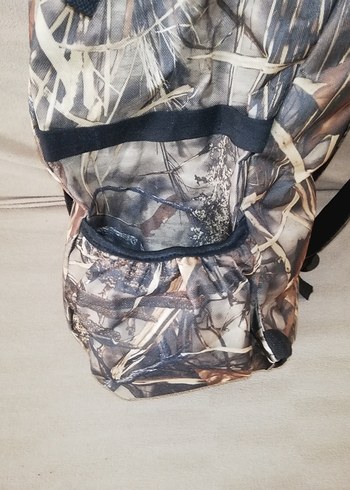 Kahverengi Kamuflajlı Tokalı Sırt Çantası - Görsel 5