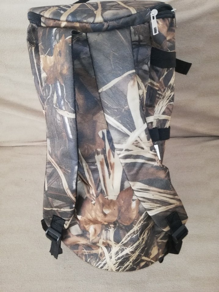 Kahverengi Kamuflajlı Tokalı Sırt Çantası - Görsel 4