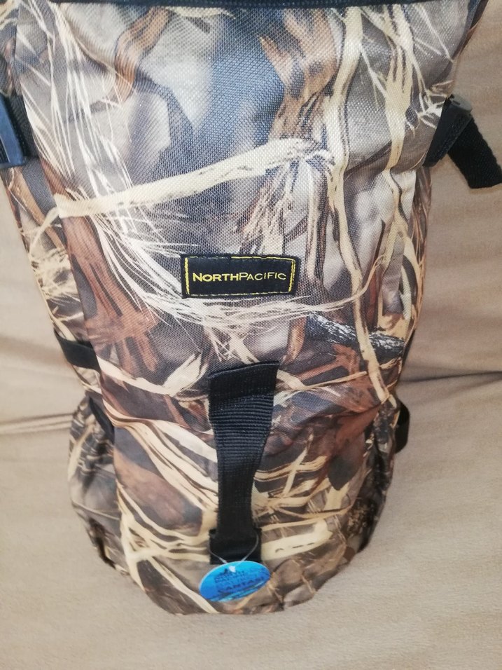 Kahverengi Kamuflajlı Tokalı Sırt Çantası - Görsel 2