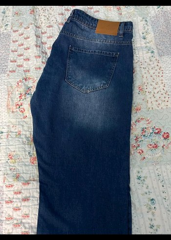 Lacivert Regular Fit Erkek Kot Pantolon - Görsel 4