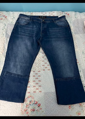 Lacivert Regular Fit Erkek Kot Pantolon - Görsel 3