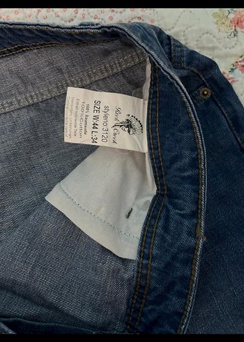 Lacivert Regular Fit Erkek Kot Pantolon - Görsel 5