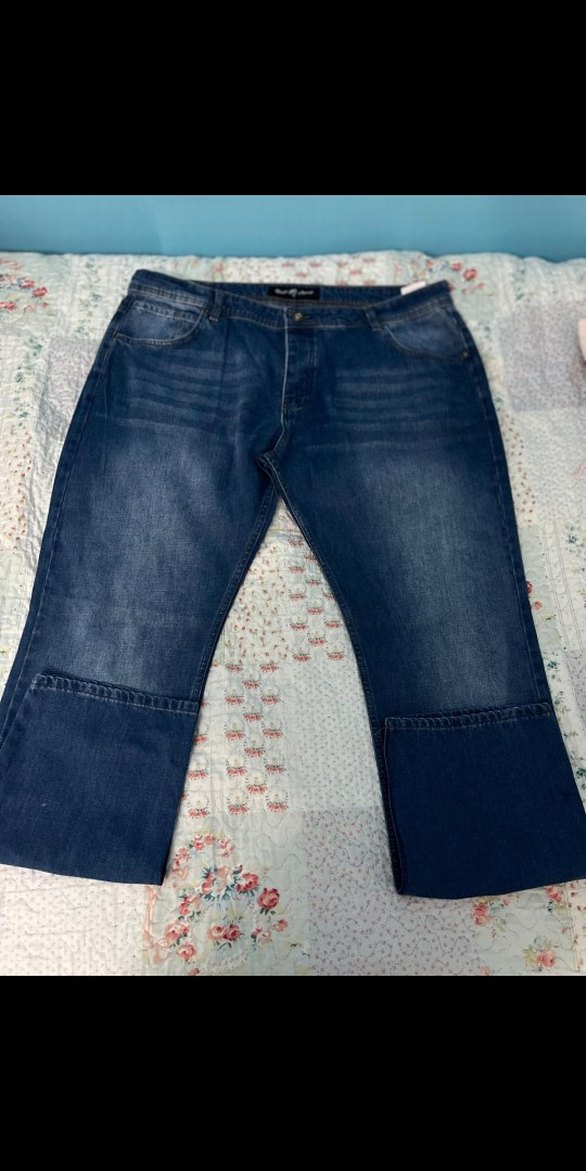 Lacivert Regular Fit Erkek Kot Pantolon - Görsel 3