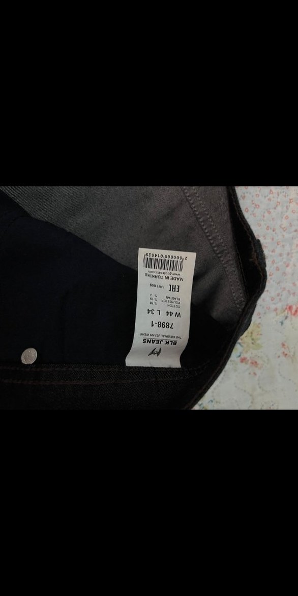 Siyah Regular Fit erkek Jean - Görsel 5