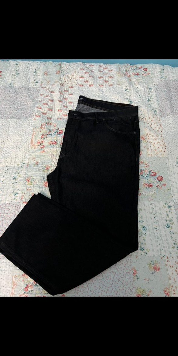 Siyah Regular Fit erkek Jean - Görsel 2