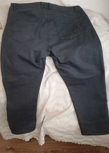 Gri Normal Boy Battal büyük beden erkek kot pantolon - Görsel 10